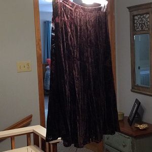 Velvety skirt by Coldwater Creek